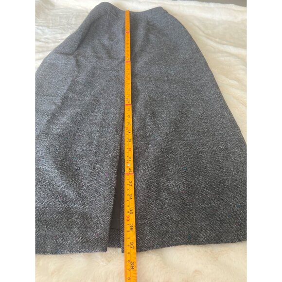 Vintage Grace Wool Blend Skirt Suit - Size 6 Jacket / Size 8 Midi Skirt -classic - Picture 7 of 16
